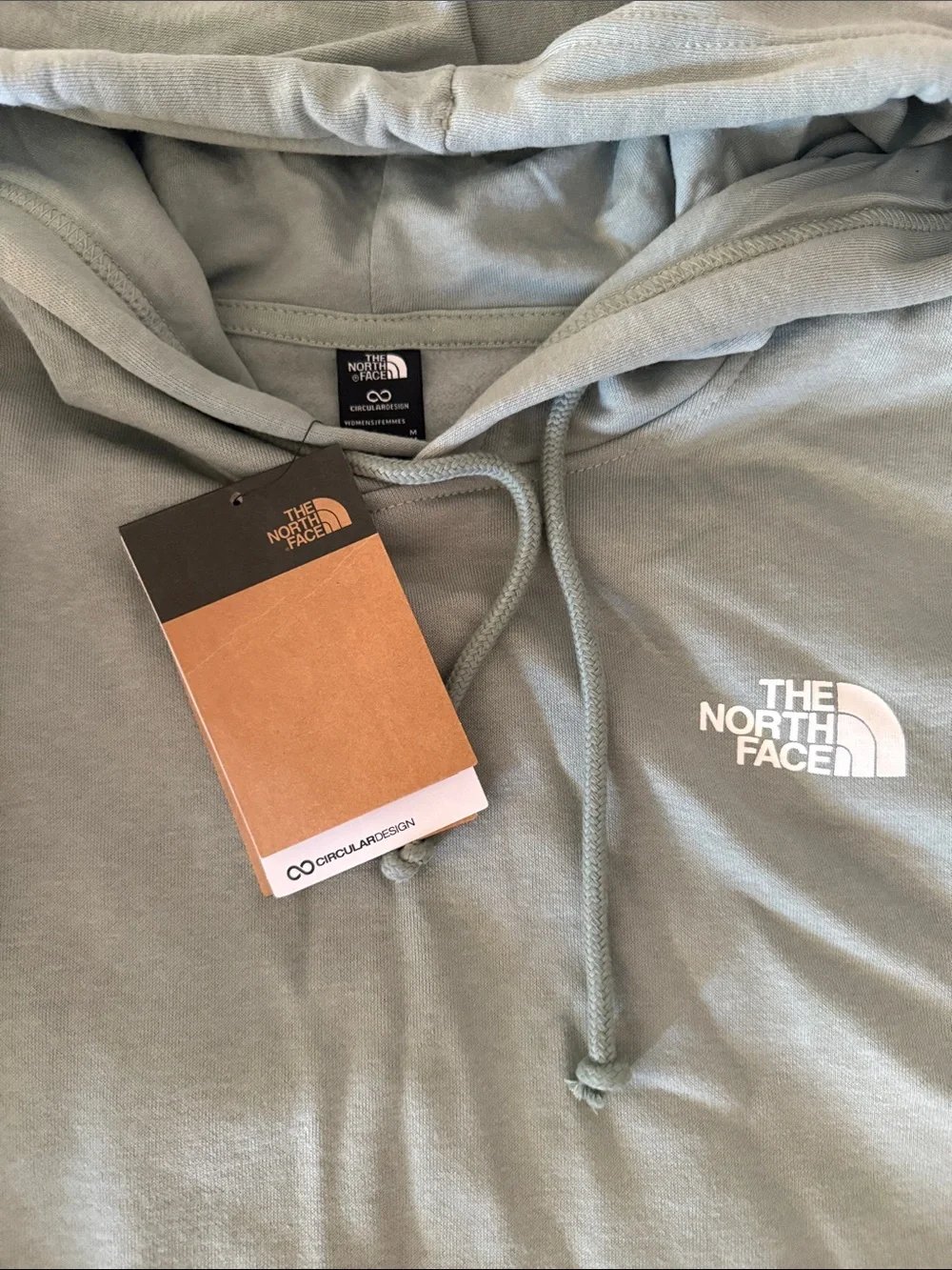 The North Face Men's Sage Green Crewneck Hoodie
